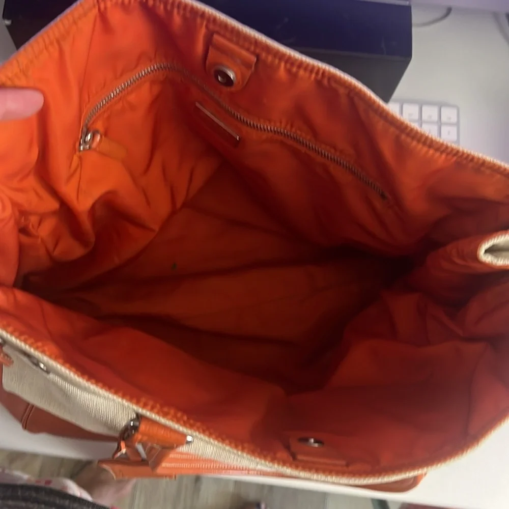 🛑 1 hour sale. Prada, large shoulder bag, UIGC, comes with Authenticity cards - Picture 9 of 17